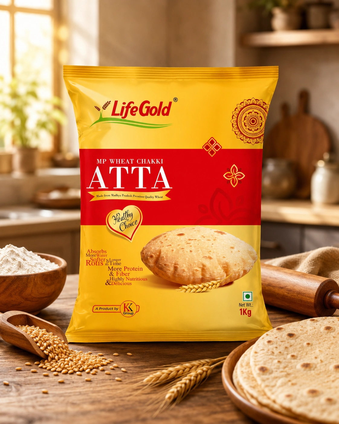 Wheat packaging